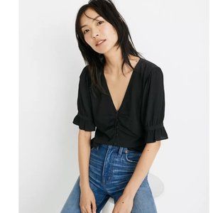 Madewell Daylight Top Black Size 10